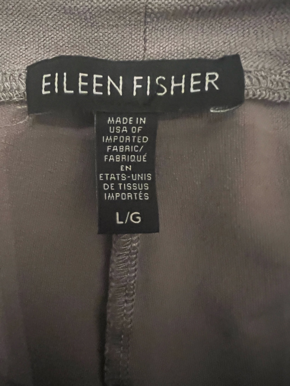 EILEEN FISHER WASHABLE SLIM VISCOSE CREPE CROP PANTS - Picture 9 of 10